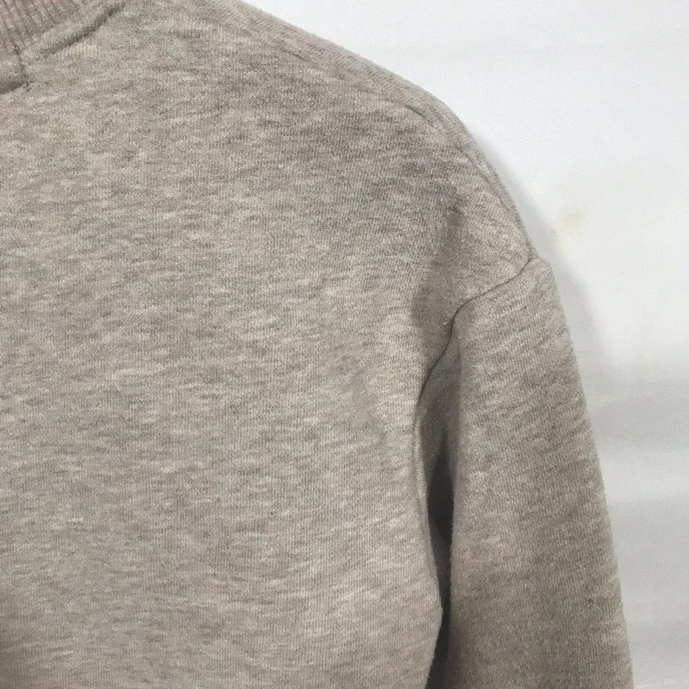 All in Motion Tan Crewneck Sweatshirt with Thumbholes